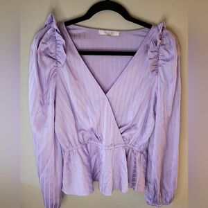 Lavender Silky Top